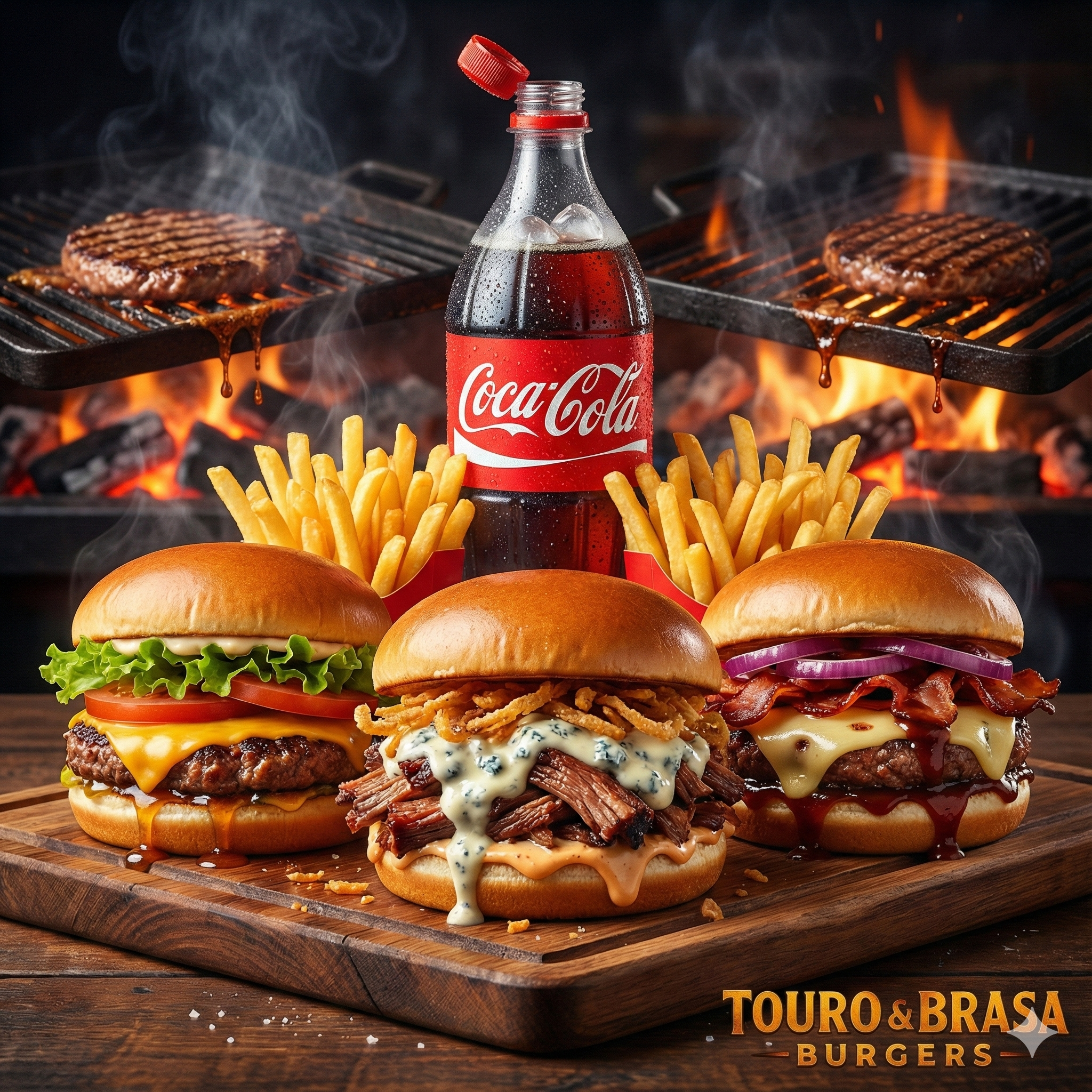 Combo Triplo Burguer Crispy Bacon