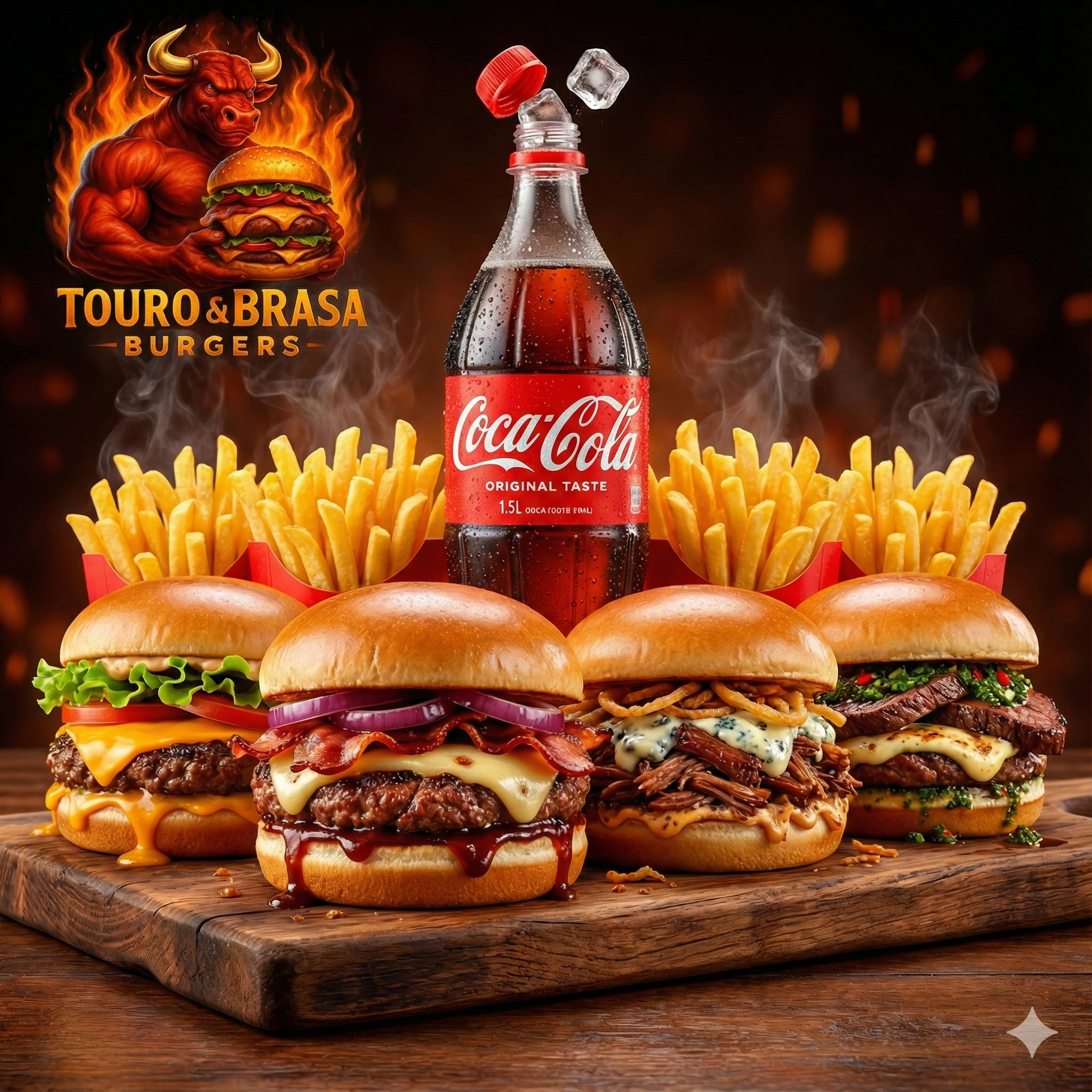 Combo Família 5 Hamburguers